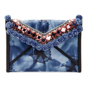 REBECCA MINKOFF POM CLUTCH